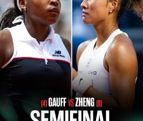 冲决赛!明晨02:50郑钦文对决高芙,能否结束对对手连败进决赛!